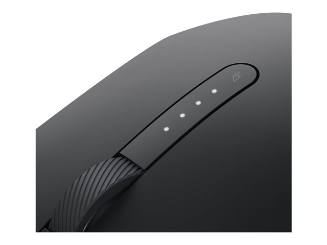 Dell MS3220 - Mouse - laser - 5 buttons - wired - USB 2.0 - black - with 3 Years Basic Hardware Warranty