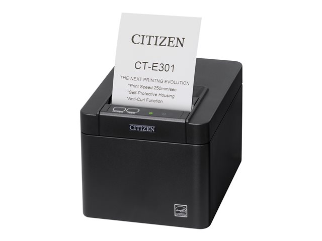 CT-E301 Printer LAN/USB/Ser Black