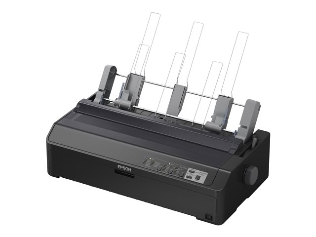 Epson LQ 2090IIN - Printer - B/W - dot-matrix - Roll (21.6 cm), 406.4 mm (width), 420 x 364 mm - 360 x 180 dpi - 24 pin - up to 584 char/sec - parallel, USB 2.0, LAN