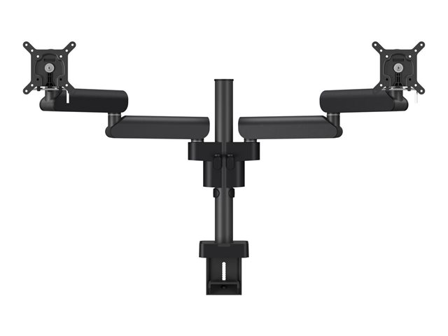 Vogel's MOMO 2237 - Mounting kit (monitor arm) - for 2 LCD displays - black - screen size: up to 34\" - desk-mountable