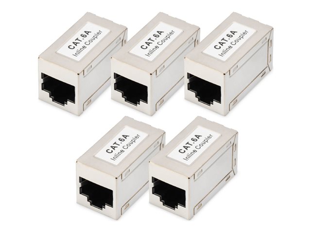 CAT6A modular coupler full shielded RJ45