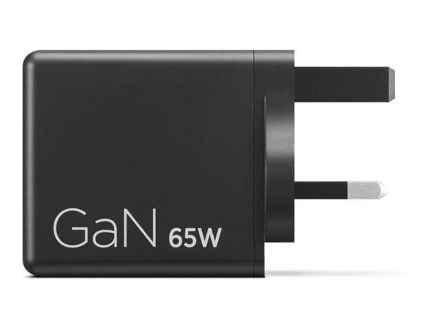 Lenovo Dual USB-C 65W GaN Charger Black