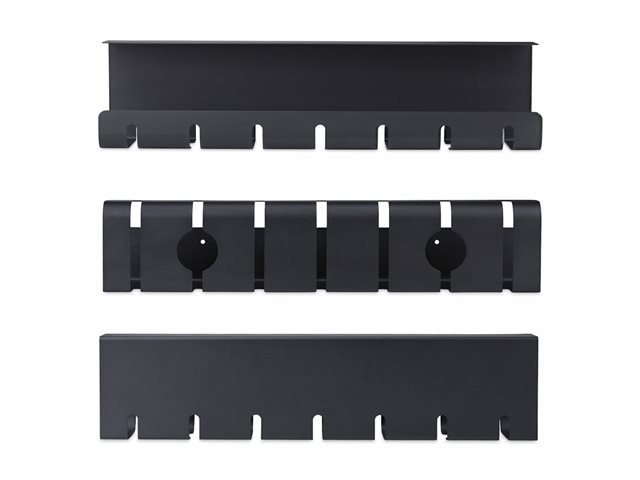 Under Desk Cable Management Tray Black