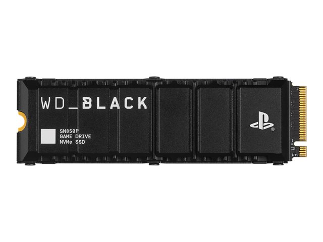 WD Black SN850P NVMe SSD WDBBYV0010BNC-WRSN - SSD - 1 TB - internal - M.2 2280 - PCIe 4.0 x4 (NVMe) - integrated heatsink