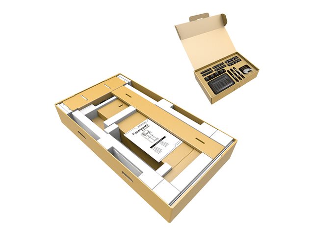 Neomounts WL55-875WH1 - Mounting kit (wall mount) - motorised - for flat panel - lockable - steel - white - screen size: 55\"-100\"