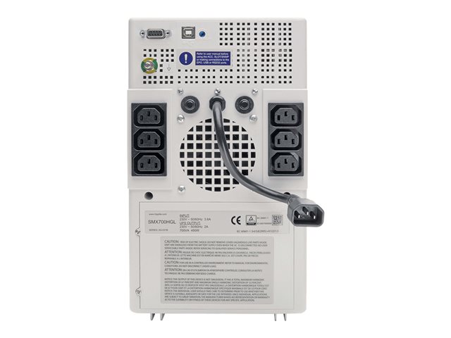 Eaton Tripp Lite Series SmartPro Medical-Grade UPS, Line Interactive, Lithium Battery, 6 Outlets - 230V, 1kVA, 750W, Full Isolation - UPS - AC 230 V - 750 Watt - 1000 VA - 1-phase - lithium - output connectors: 6