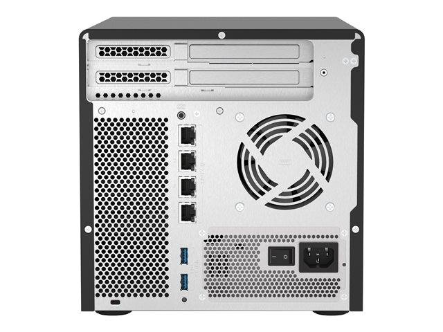 QNAP TS-H686-D1602-8G - NAS server - 6 bays - SATA 6Gb/s - RAID RAID 0, 1, 5, 6, 10, 50, 60, JBOD - RAM 8 GB - 2.5 Gigabit Ethernet - iSCSI support