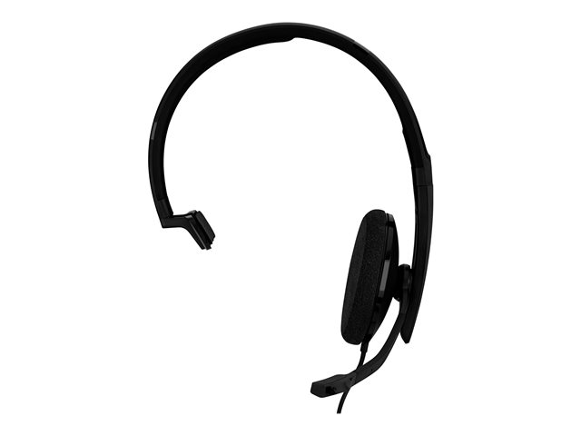 EPOS ADAPT 130T USB-C II - ADAPT 100 Series - headset - on-ear - wired - USB-C - black - Certified for Microsoft Teams, Optimised for UC