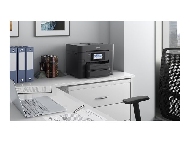 Epson WorkForce Pro WF-4830DTWF - Multifunction printer - colour - ink-jet - A4/Legal (media) - up to 25 ppm (printing) - 500 sheets - USB 2.0, LAN, Wi-Fi(n), USB host, NFC