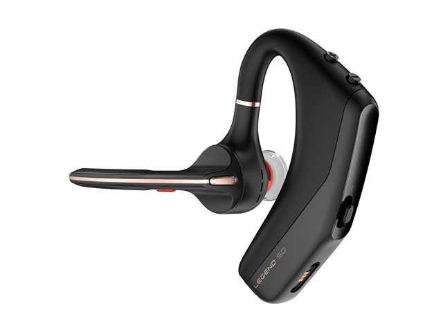 HP Poly Voyager Legend 50 - Headset - in-ear - Bluetooth - wireless - USB-C via Bluetooth adapter - black - UC certified
