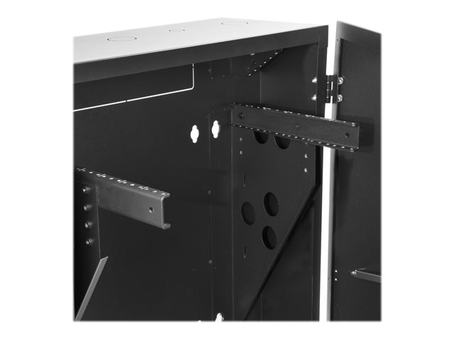StarTech.com 6U Wall Mount Network Cabinet - Vertical Wall Mount Patch Panel Rack - 30\" Server Room Cabinet (RK630WALVS) - Rack enclosure cabinet - wall mountable - black - 6U