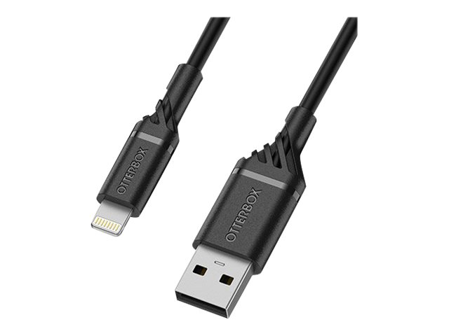 OtterBox Standard - Lightning cable - Lightning male to USB male - 2 m - black