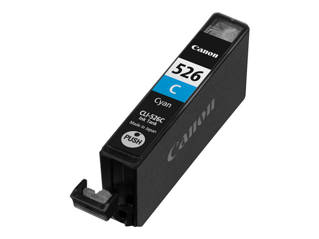 Canon CLI-526C - 9 ml - cyan - original - ink tank - for PIXMA iP4950, iX6550, MG5250, MG5350, MG6150, MG6250, MG8150, MG8250, MX715, MX885, MX895