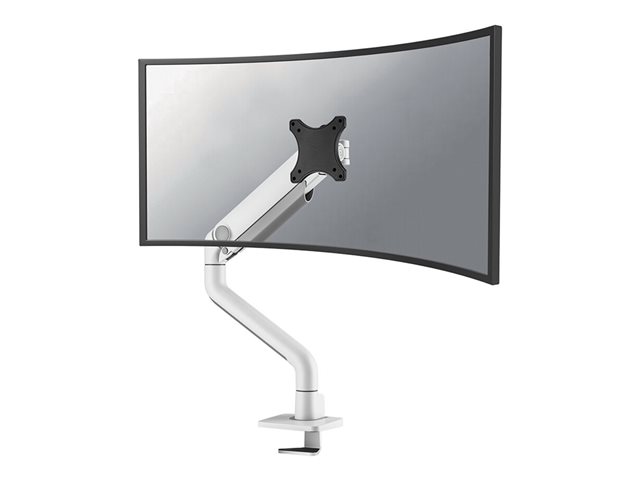Neomounts DS70S-950WH1 - Mounting kit (desk mounting arm) - full-motion - for Monitor - aluminium - white - screen size: 17\"-49\"