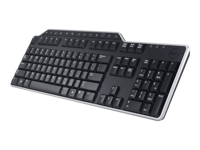 Dell KB-522 Wired Business Multimedia - Keyboard - USB - AZERTY - Belgium - black - for OptiPlex 30XX, 50XX, 5250, 70XX, 74XX, 90XX, Precision 35XX, 55XX, 75XX, 77XX, T1650