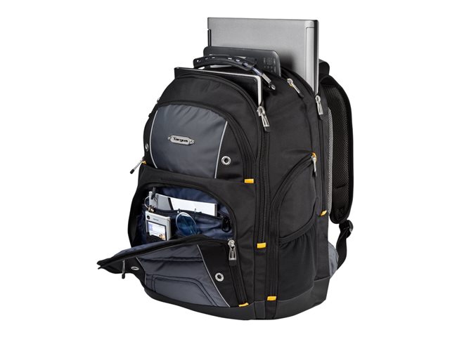 Targus Drifter - Notebook carrying backpack - 15.6\" - black, grey