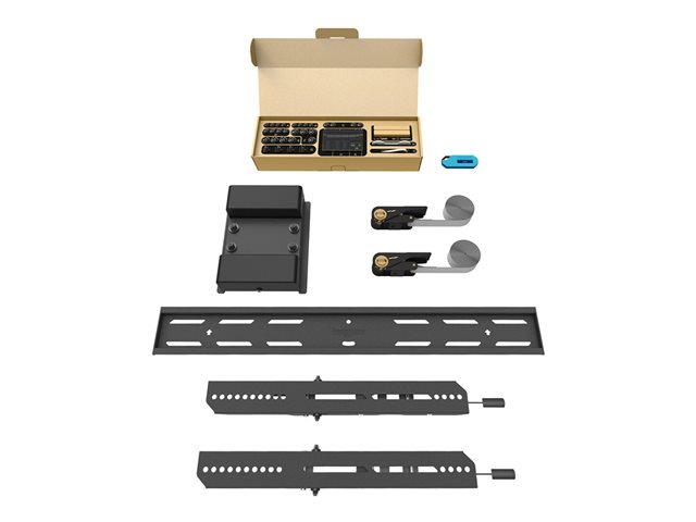 Neomounts WL35S-910BL16 - Mounting kit (mount) - for flat panel - lockable - black - screen size: 40\"-75\" - pillar
