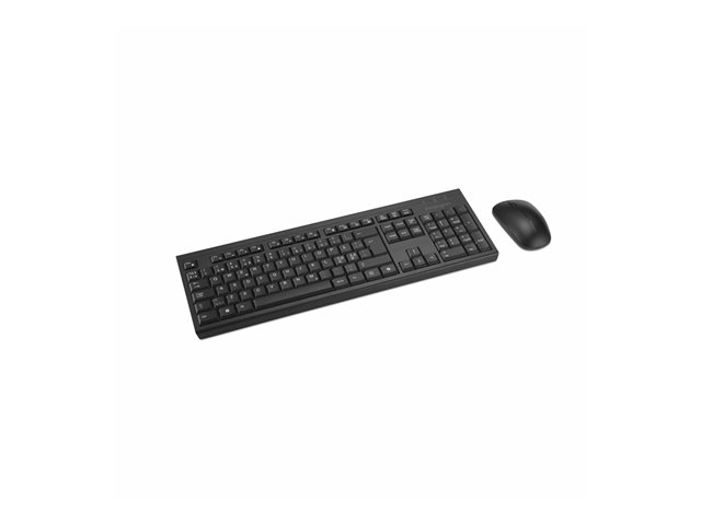 KM270 EQ Rechargeable Wireless Keyboard& Mouse Set Set - Pan Nordic