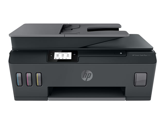 HP Smart Tank Plus 570 Wireless All-in-One - Multifunction printer - colour - ink-jet - refillable - Legal (216 x 356 mm) (original) - A4/Legal (media) - up to 10 ppm (copying) - up to 11 ppm (printing) - 100 sheets - USB 2.0, Wi-Fi(n), Bluetooth