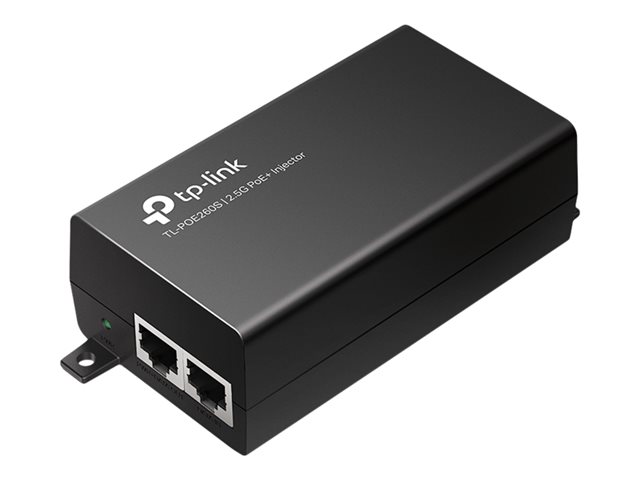 TP-Link TL-POE260S V1.6 - PoE injector - 2.5 Gbps - AC 100-240 V - 30 Watt - output connectors: 1