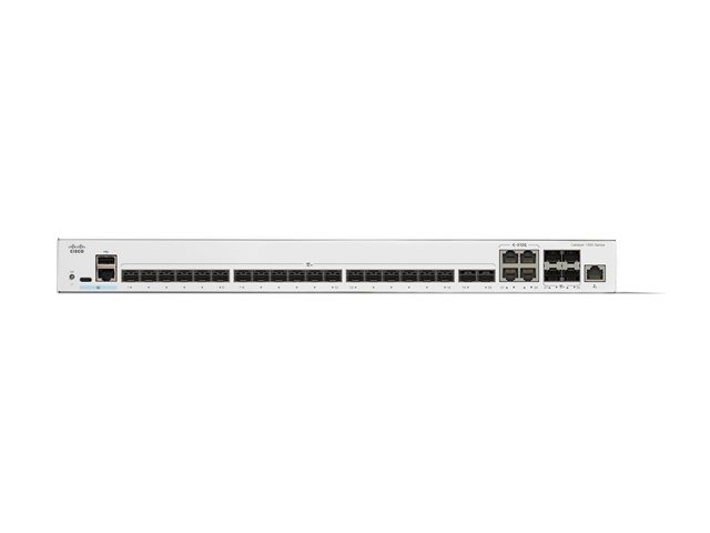 Cisco Catalyst 1300-24XS - Switch - L3 - smart - 24 x 10GBase-X + 4 x combo 10 Gigabit SFP+/RJ-45 - rack-mountable