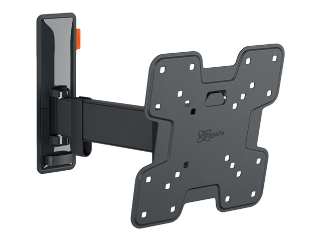 Vogel's Comfort TVM 3225 - Mounting kit (bracket, VESA adapter, cover) - full-motion - for flat panel - aluminium - black - screen size: 19\"-43\" - wall-mountable
