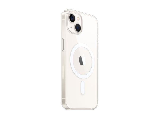 Apple - Back cover for mobile phone - MagSafe compatibility - polycarbonate - clear - for iPhone 13