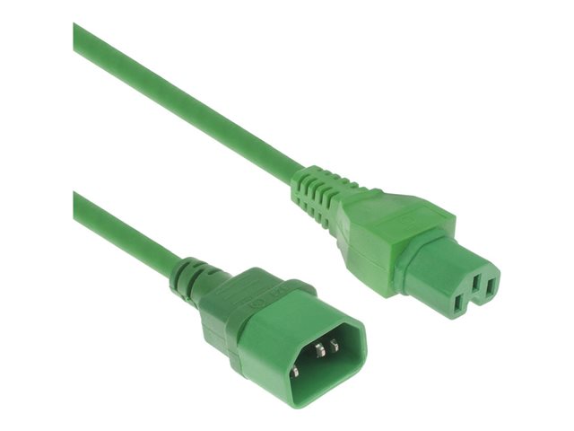 POWERCORD C14-C15 GN 2.00M