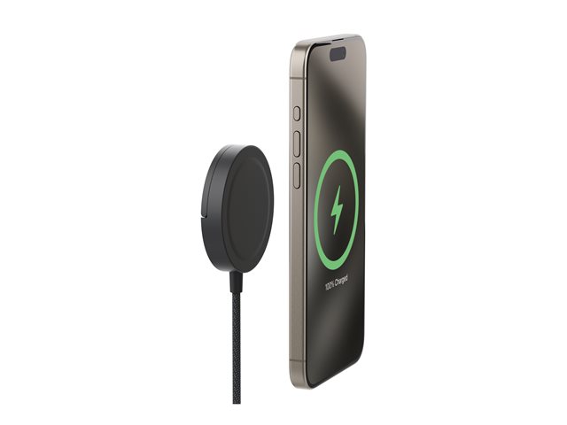 mophie Qi2 Magnetic Charger Kickstand Bl
