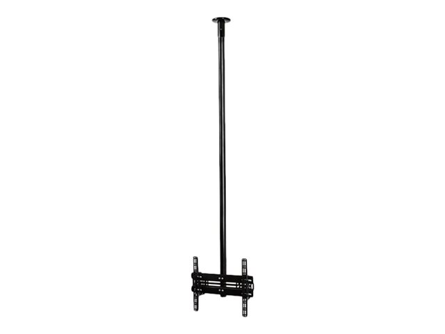 B-TECH PRO Install BT8424-200 - Bracket - for LCD display - lockable - black - screen size: 32\"-55\" - ceiling mountable