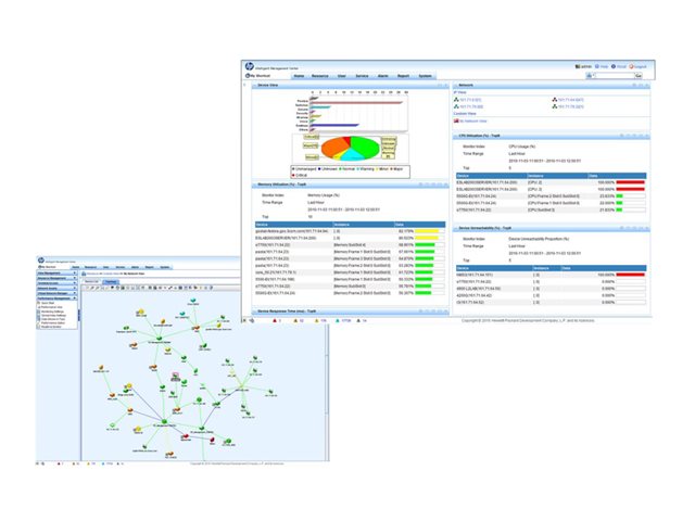HPE Intelligent Management Center Basic Edition - Licence - 50 nodes - electronic - Linux, Win