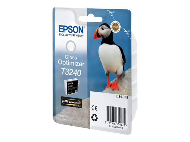 Epson T3240 Gloss Optimizer - 14 ml - original - ink optimizer cartridge - for SureColor P400, SC-P400
