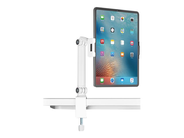 Neomounts ds15-545wh1 - Mounting kit (desk mount) - full-motion adjustable arm - for tablet - steel - white - screen size: 4.7\"-12.9\" - clamp mountable