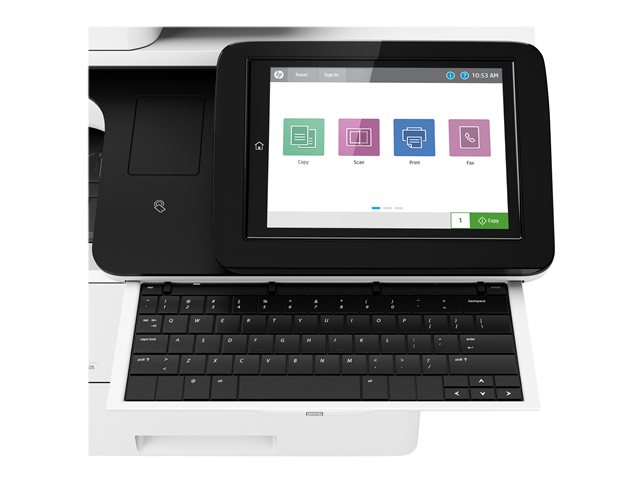 HP LaserJet Enterprise Flow MFP M528z - Multifunction printer - B/W - laser - Legal (216 x 356 mm)/A4 (210 x 297 mm) (original) - A4/Legal (media) - up to 43 ppm (copying) - up to 43 ppm (printing) - 650 sheets - 33.6 Kbps - USB 2.0, Gigabit LAN, Wi-