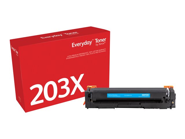 Everyday - Cyan - compatible - toner cartridge (alternative for: Canon CRG-054HC, HP 203X) - for Canon ImageCLASS LBP622, MF641, MF642, MF644, HP Color LaserJet Pro MFP M280, MFP M281