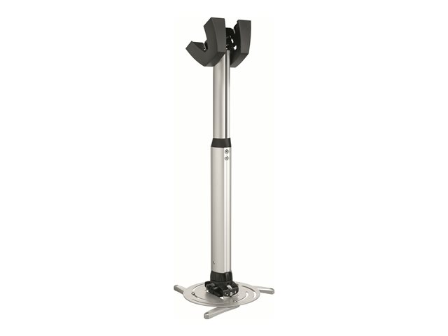 Vogel's Professional PPC 2555 - Bevestigingskit (plafondbevestiging, interfaceplaat, telescopische paal) - voor projector - zilver - te bevestigen aan het plafond