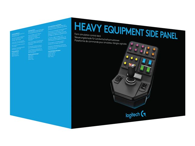 Logitech Heavy Equipment Side Panel - Flight simulator controller - wired - for PC