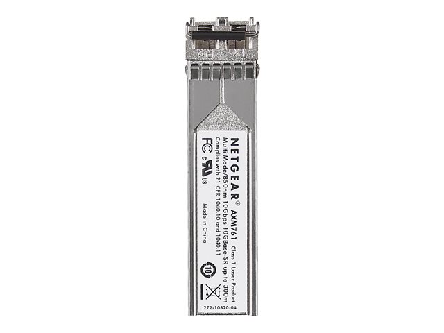 NETGEAR ProSafe AXM761 - SFP+ transceiver module - 10GbE - 10GBase-SR - up to 300 m - for NETGEAR M4300-28G-PoE+