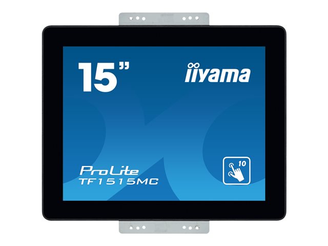 iiyama ProLite TF1515MC-B2 - LED monitor - 15\" - open frame - touchscreen - 1024 x 768 - TN - 350 cd/m² - 800:1 - 8 ms - HDMI, VGA, DisplayPort - black