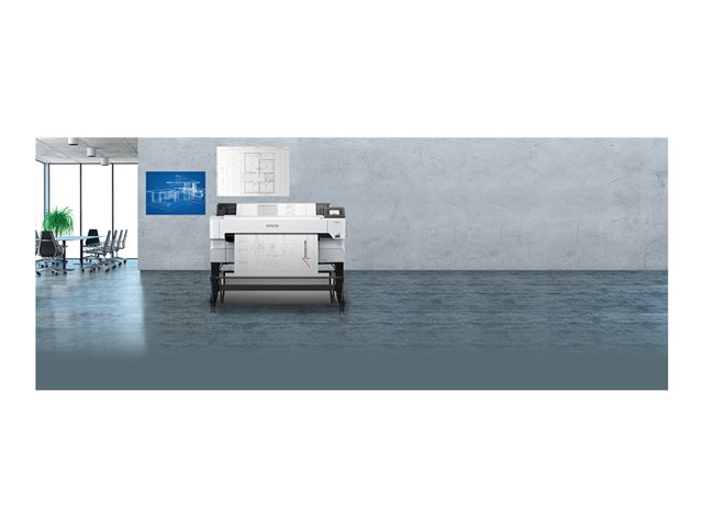 Epson SureColor SC-T5400M - 36\" multifunction printer - colour - ink-jet - Roll (91.4 cm) (media) - Gigabit LAN, Wi-Fi(n), USB host, USB 3.0