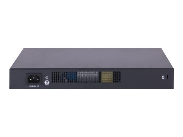 HPE FlexNetwork MSR958 PoE - Router - 8-port switch - GigE - WAN ports: 2 - rack-mountable