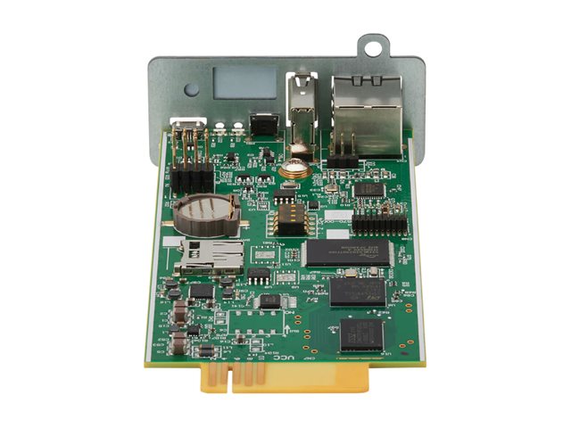 Eaton Cybersecure Gigabit NETWORK-M3 Card for UPS and PDU - Remote management adapter - Gigabit Ethernet x 1 - for P/N: 9PX1500GRT-L, 9PX1500RT-L, 9PX2000RT-L, 9PX2200GRT-L, 9PX3000GRT-L, 9PX3000RT-L