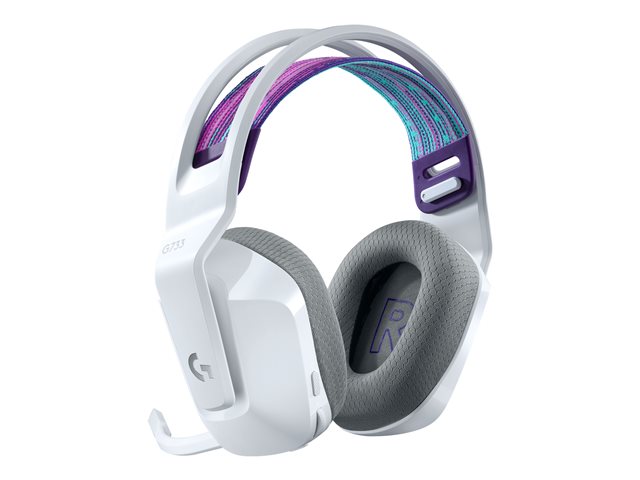 Logitech G G733 LIGHTSPEED Wireless RGB Gaming Headset - Headset - full size - 2.4 GHz - wireless - white