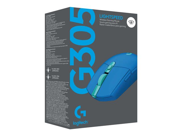 G305 LIGHTSPEED Wireless Gaming Mouse -BLUE - EWR2