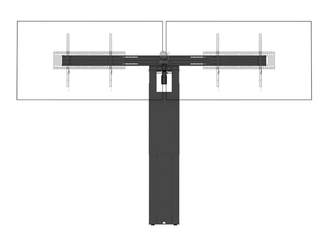 K/VISION F50 Dual Display Floorstand