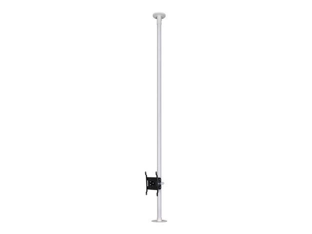 B-TECH System V BT5964 - Mounting kit (ceiling mount) - for flat panel / CCTV camera - with tilt adjustment - white - screen size: up to 47\" - mounting interface: up to 200 x 200 mm - for B-TECH BT7017, System 2 BT7017