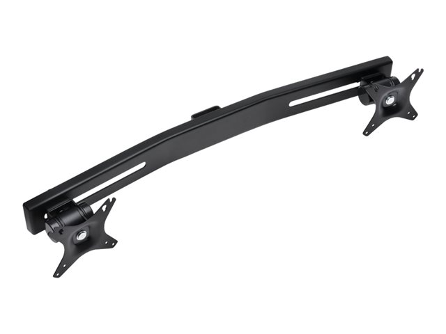 Kensington - Mounting component (dual arm) - for 2 monitors - black - screen size: up to 24\"