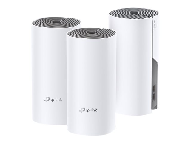 TP-Link Deco E4 - Wi-Fi system - (3 routers) - mesh - Wi-Fi 5 - Dual Band (pack of 3)