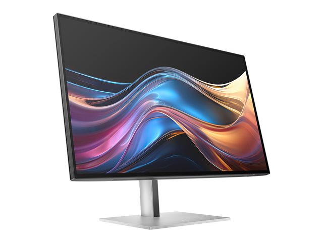 HP 727pq - Series 7 Pro - LED monitor - 27\" - 2560 x 1440 QHD @ 120 Hz - IPS Black - 400 cd/m² - 2000:1 - DisplayHDR 400 - 5 ms - HDMI, DisplayPort - black, silver