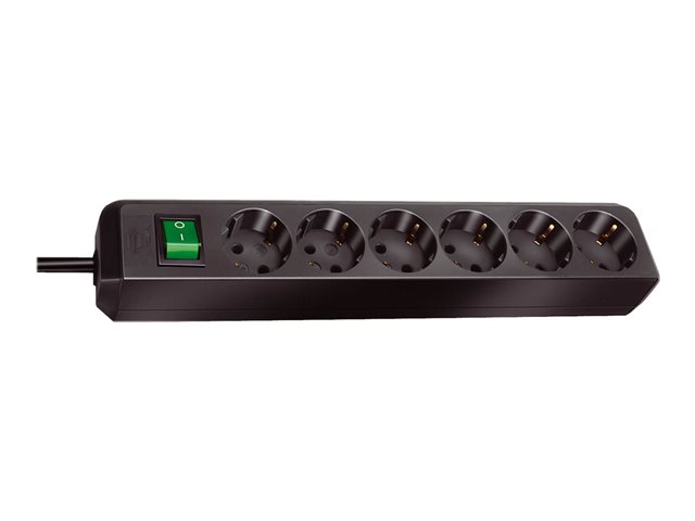 ECO-LINE 6V M/SCH. 3M ZWART. 1 stk